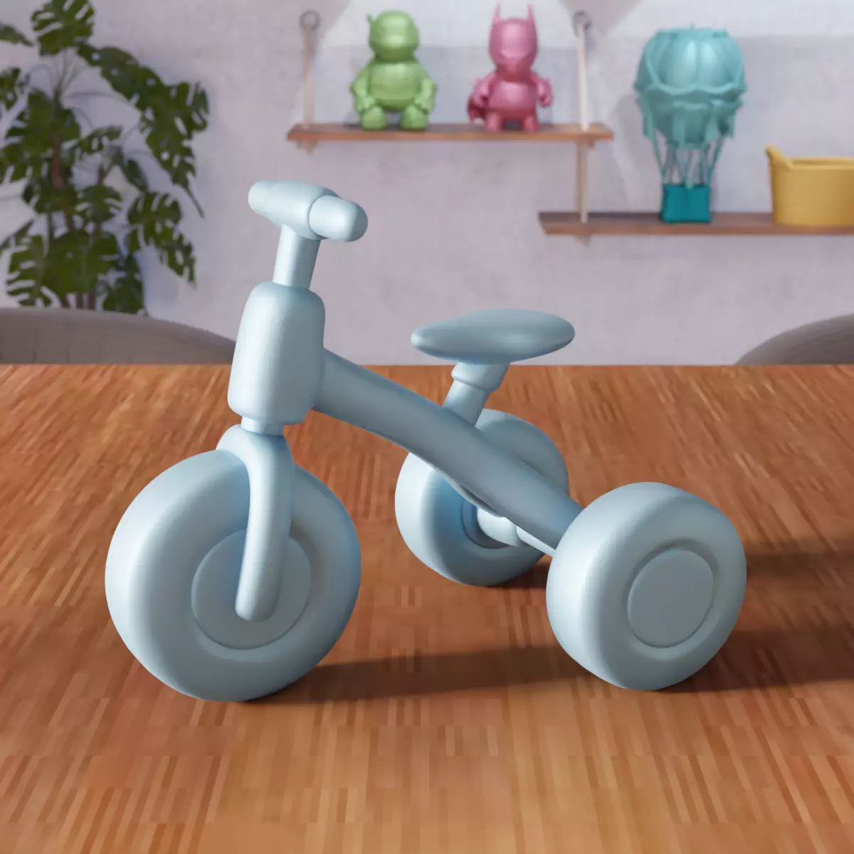 Miniature Kids Bike - 368 3D print model_0