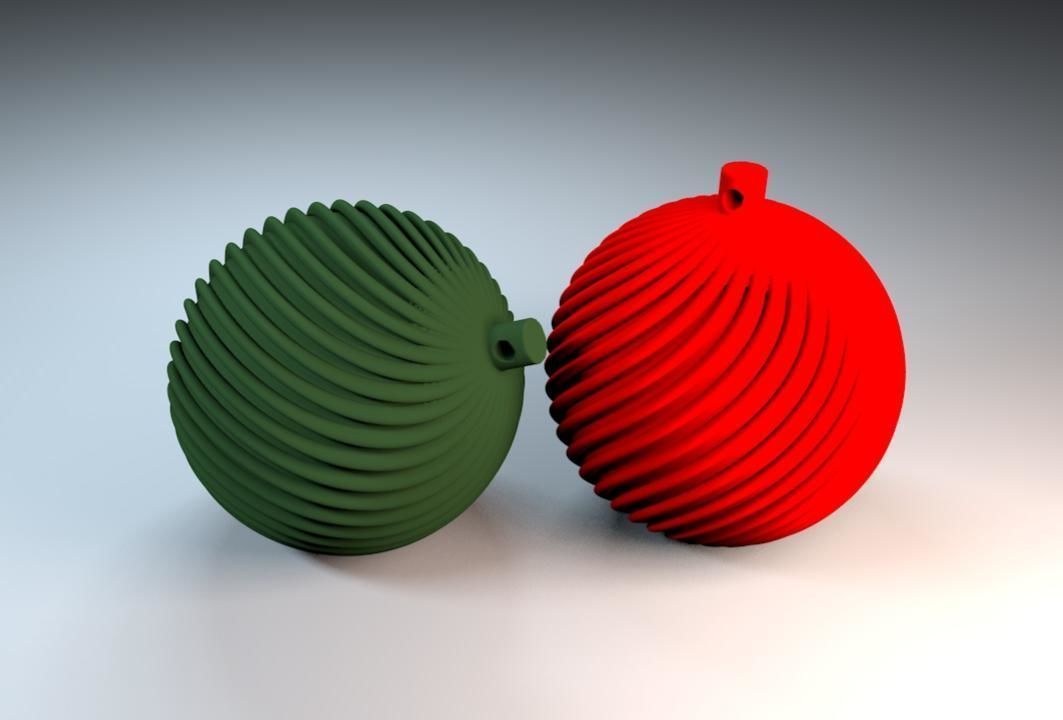 Christmas Ornament 3D print model_1