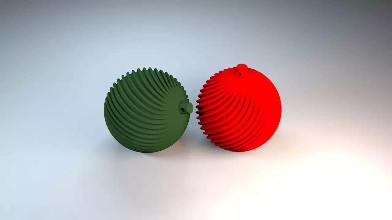 Christmas Ornament 3D print model_0