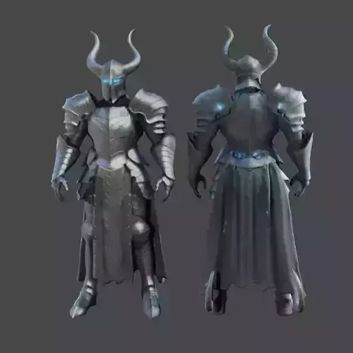 Demonic Knight 3D model 3D model