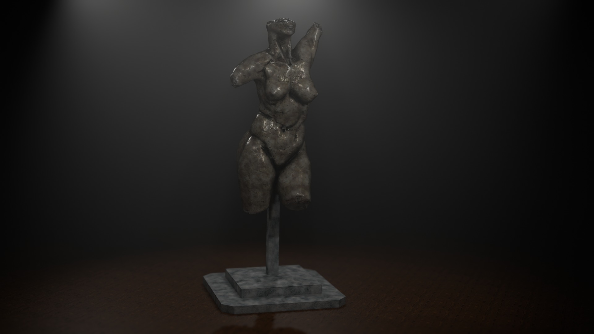 Woman Sculpt 3D print model_3