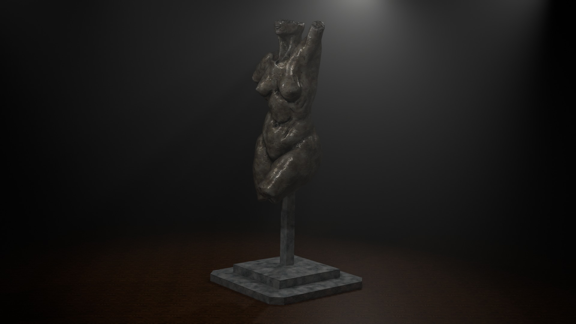 Woman Sculpt 3D print model_6