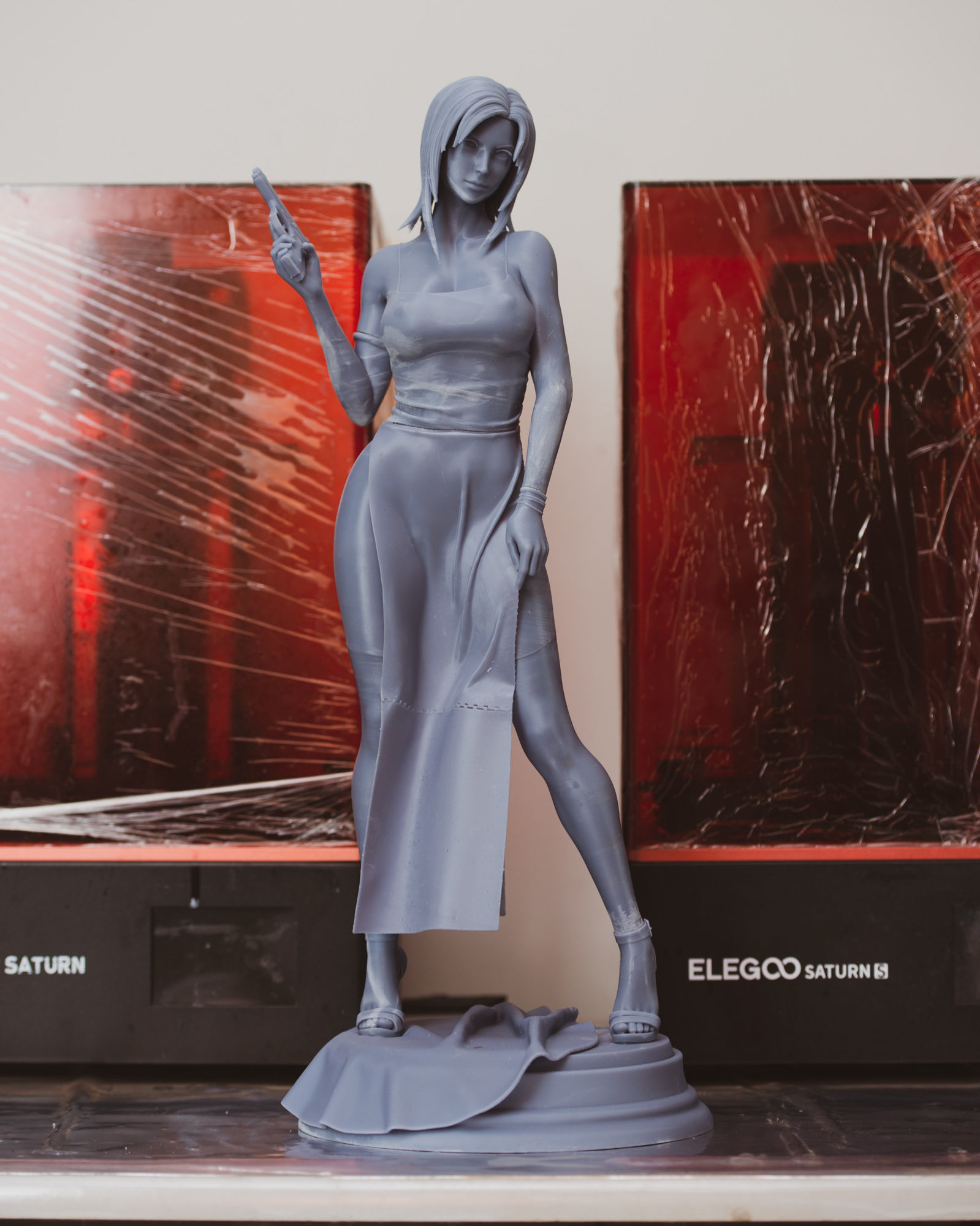 Aya Brea 3D print model_12