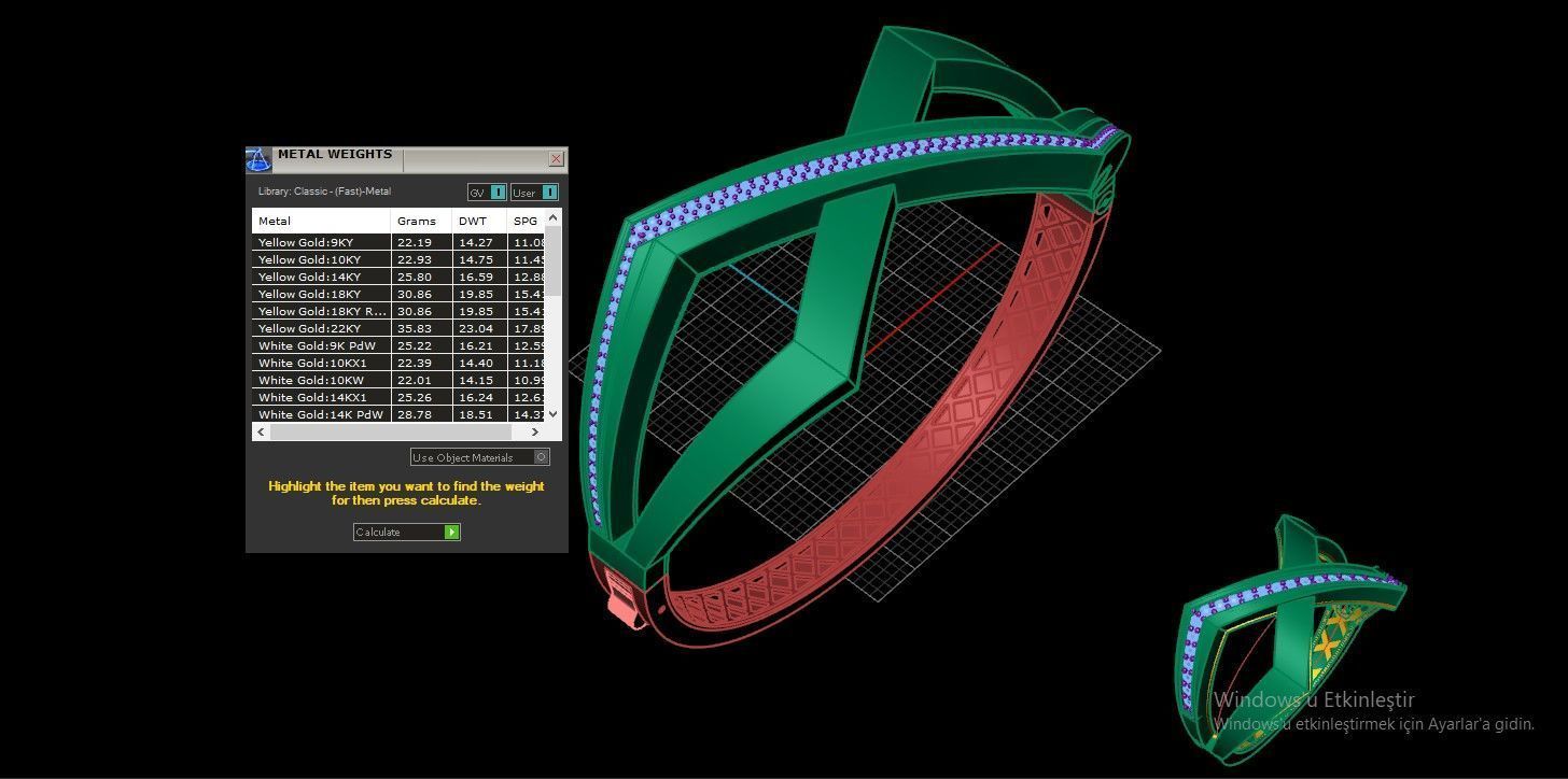 bilezikler 3D print model_3