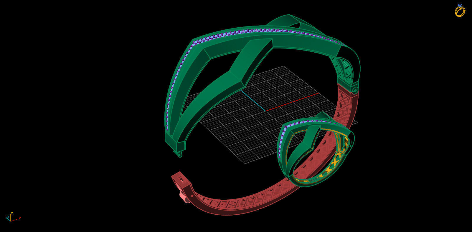 bilezikler 3D print model_5