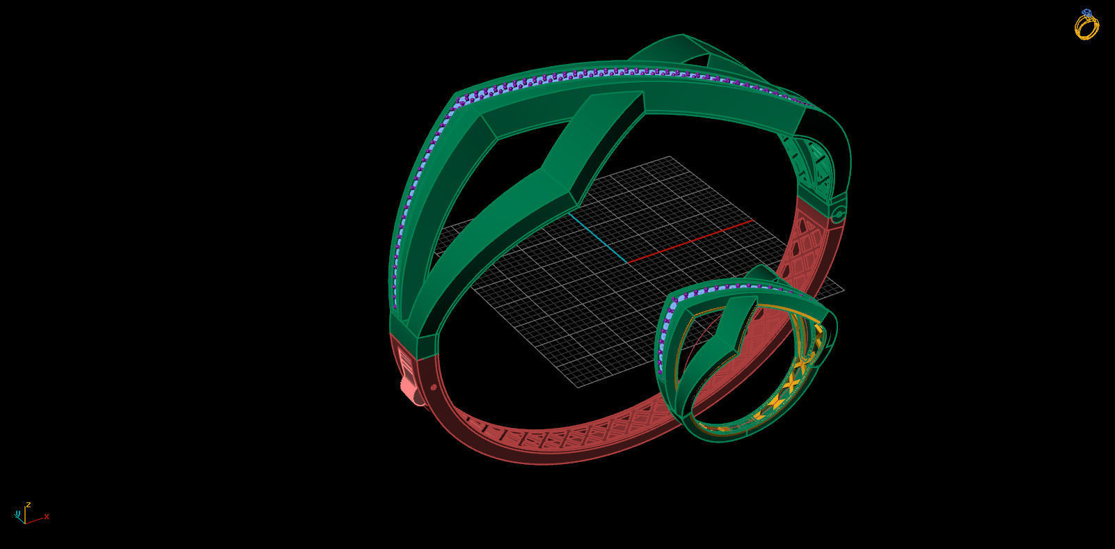 bilezikler 3D print model_6