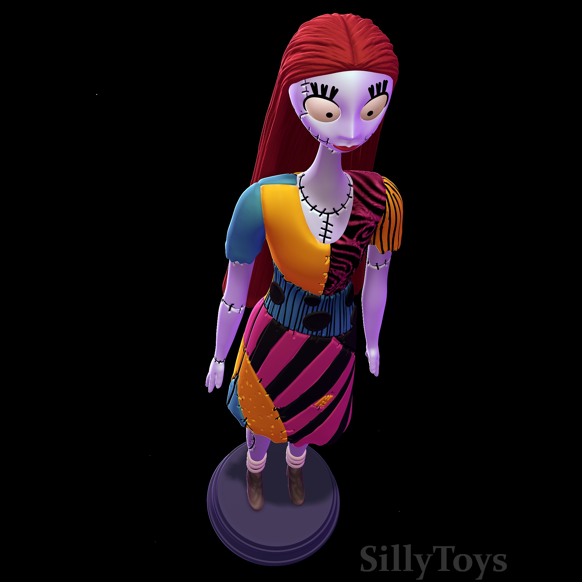 Sally - The Nightmare Before Christmas 3D print model_4
