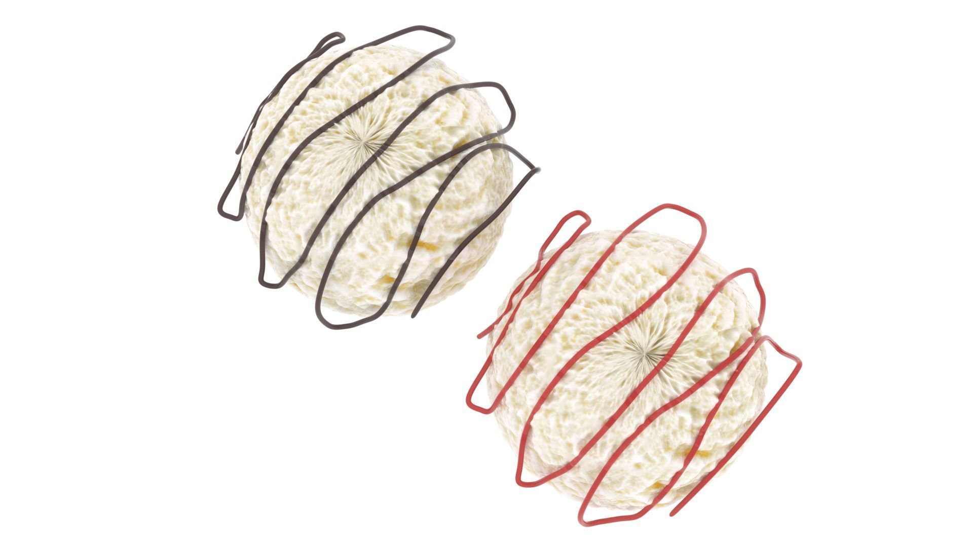 Ice Creams With Syrups 3D model_10