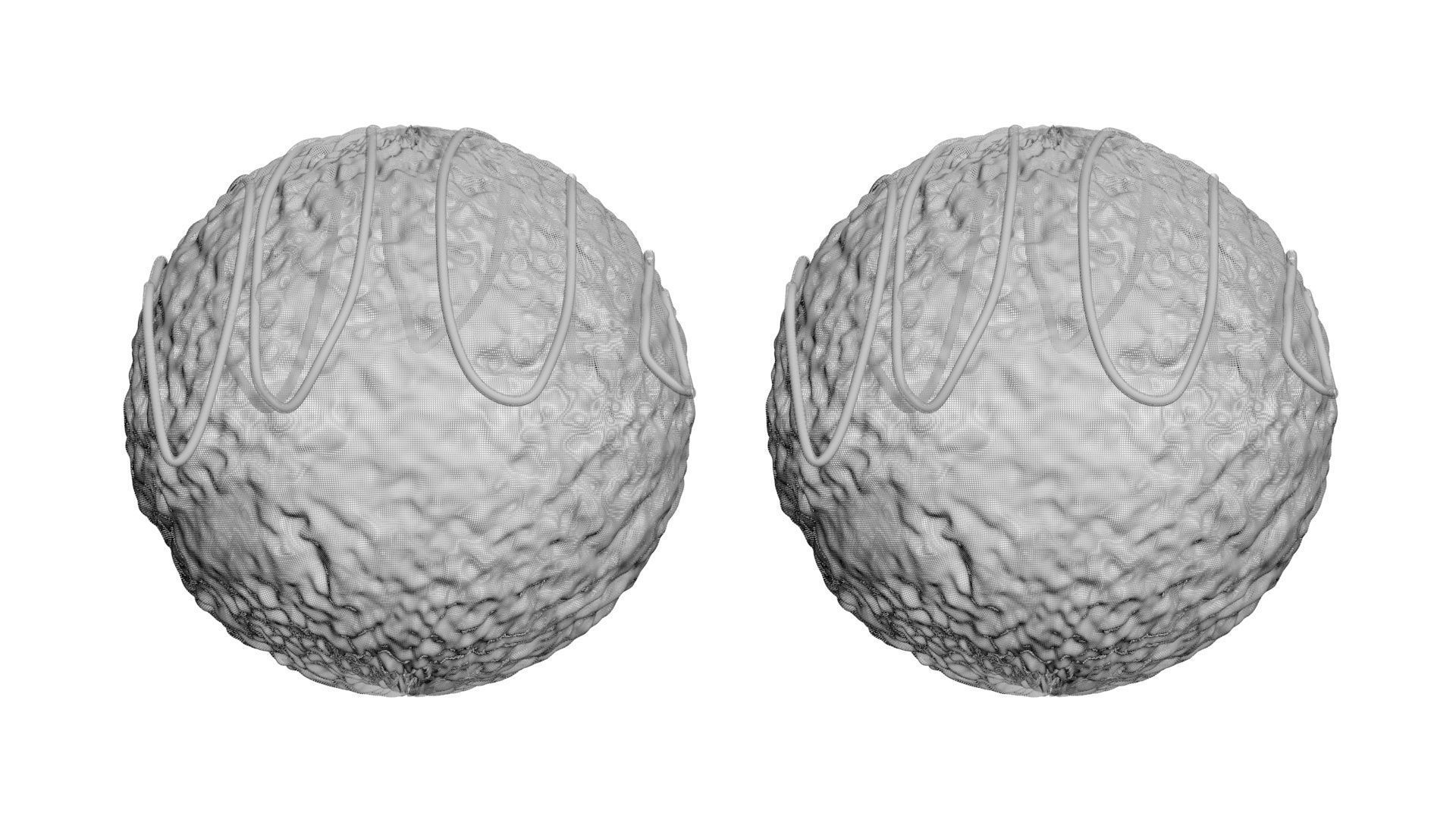 Ice Creams With Syrups 3D model_26