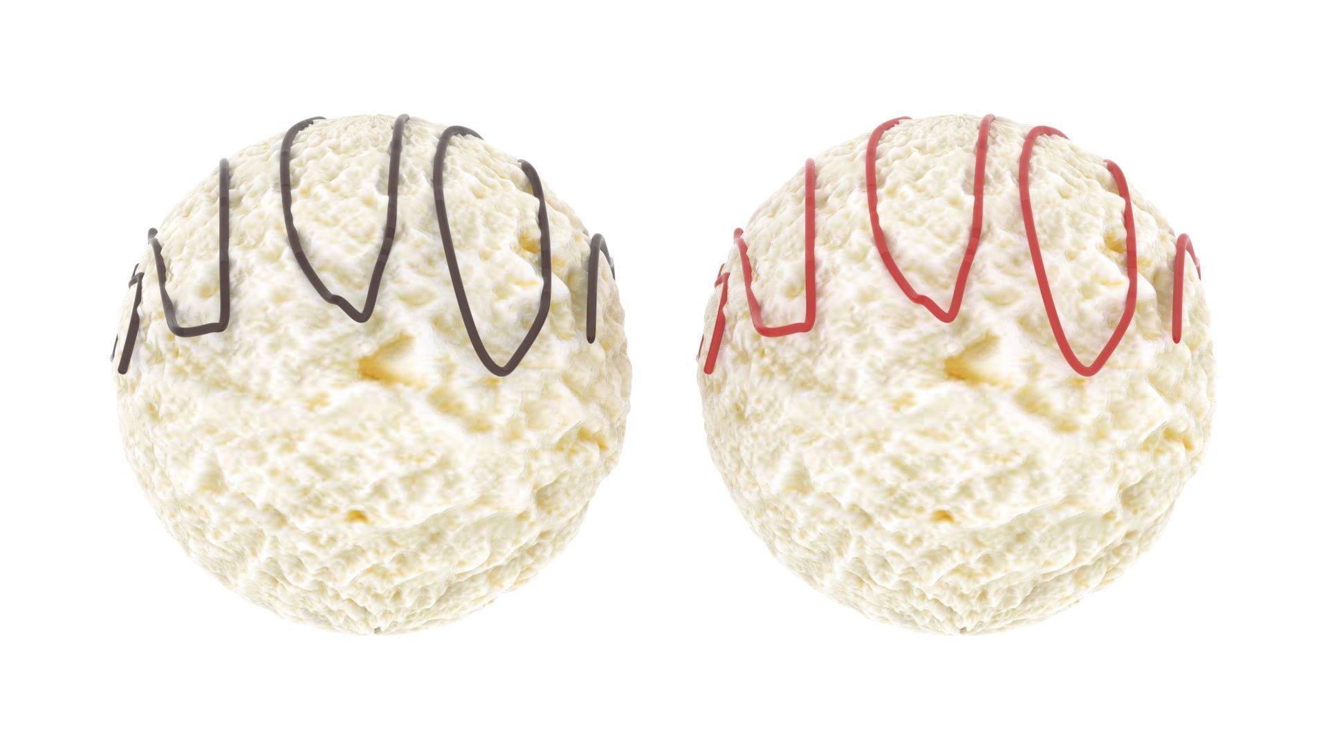 Ice Creams With Syrups 3D model_17