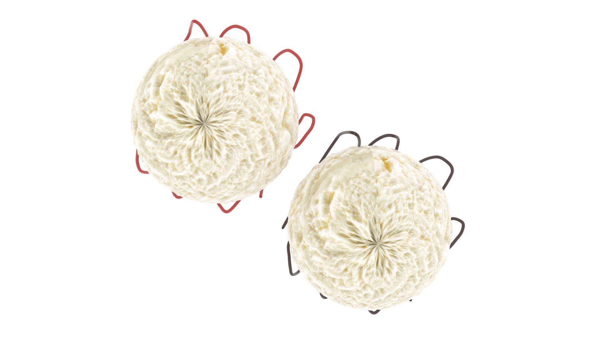 Ice Creams With Syrups 3D model_11