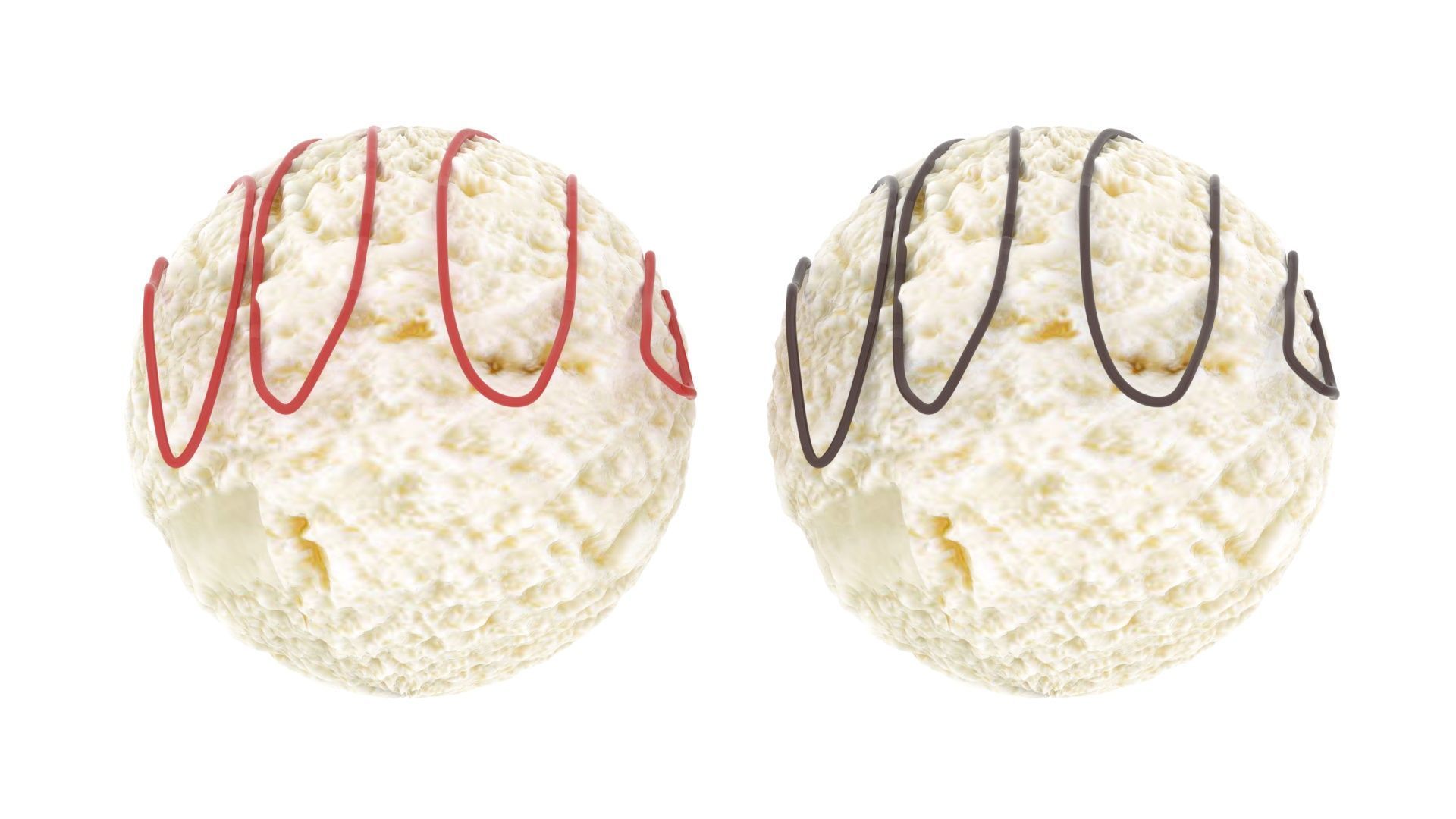 Ice Creams With Syrups 3D model_14