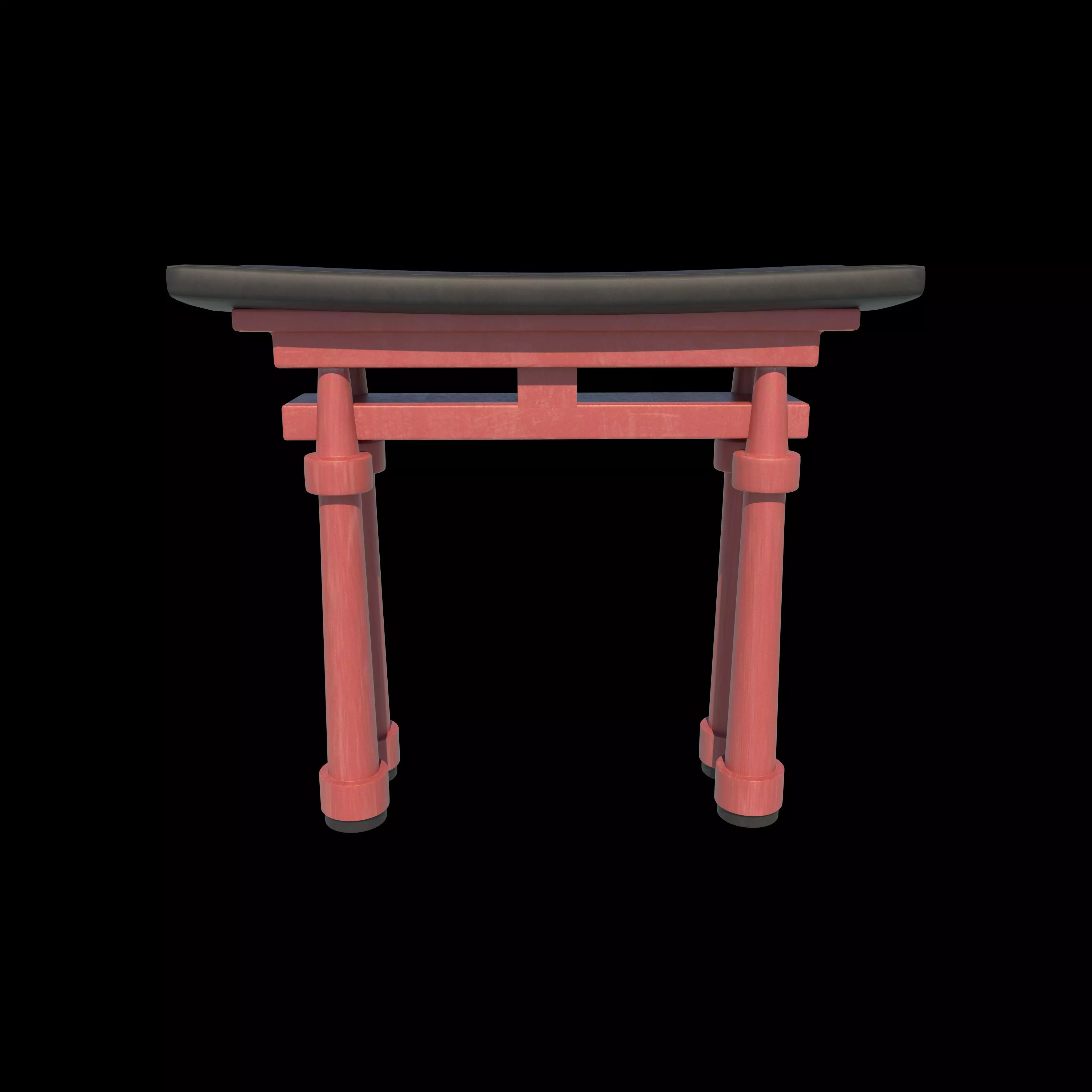 Torii Gate 3D model_0