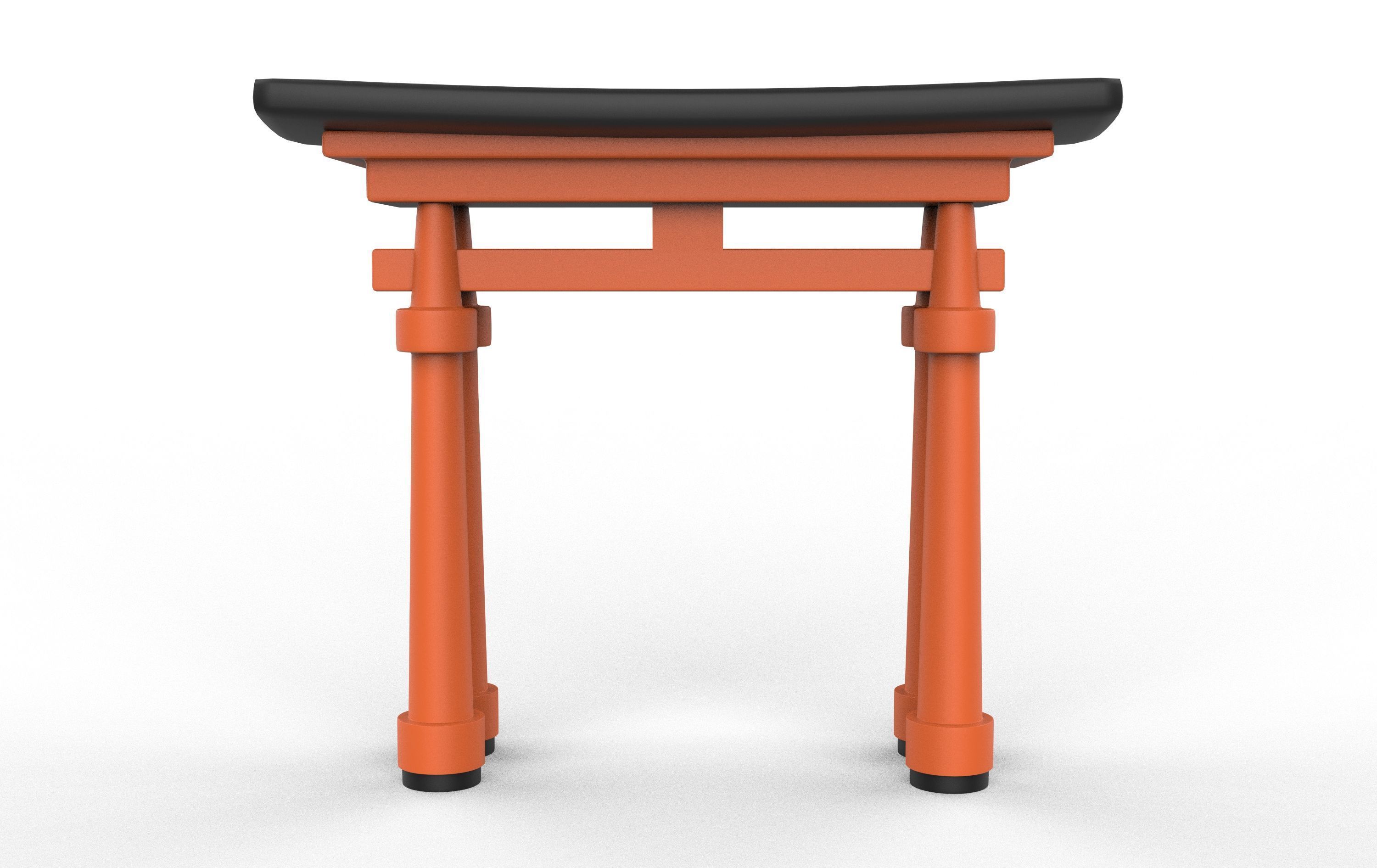 Torii Gate 3D model_4