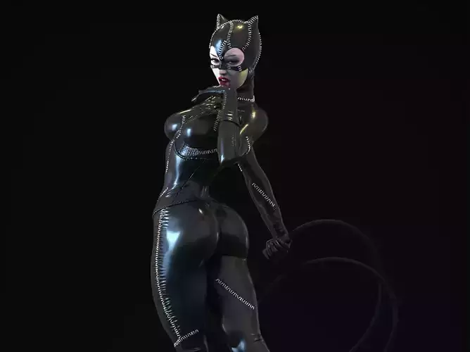 Catwoman 3D print model