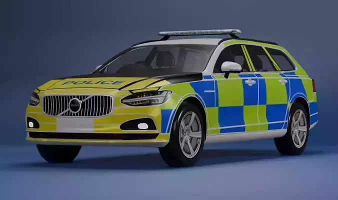 UK Police Volvo V90 Estate