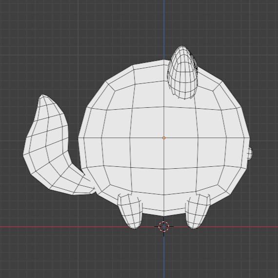 Cute Stylized Animals Collection Low-poly 3D model_4