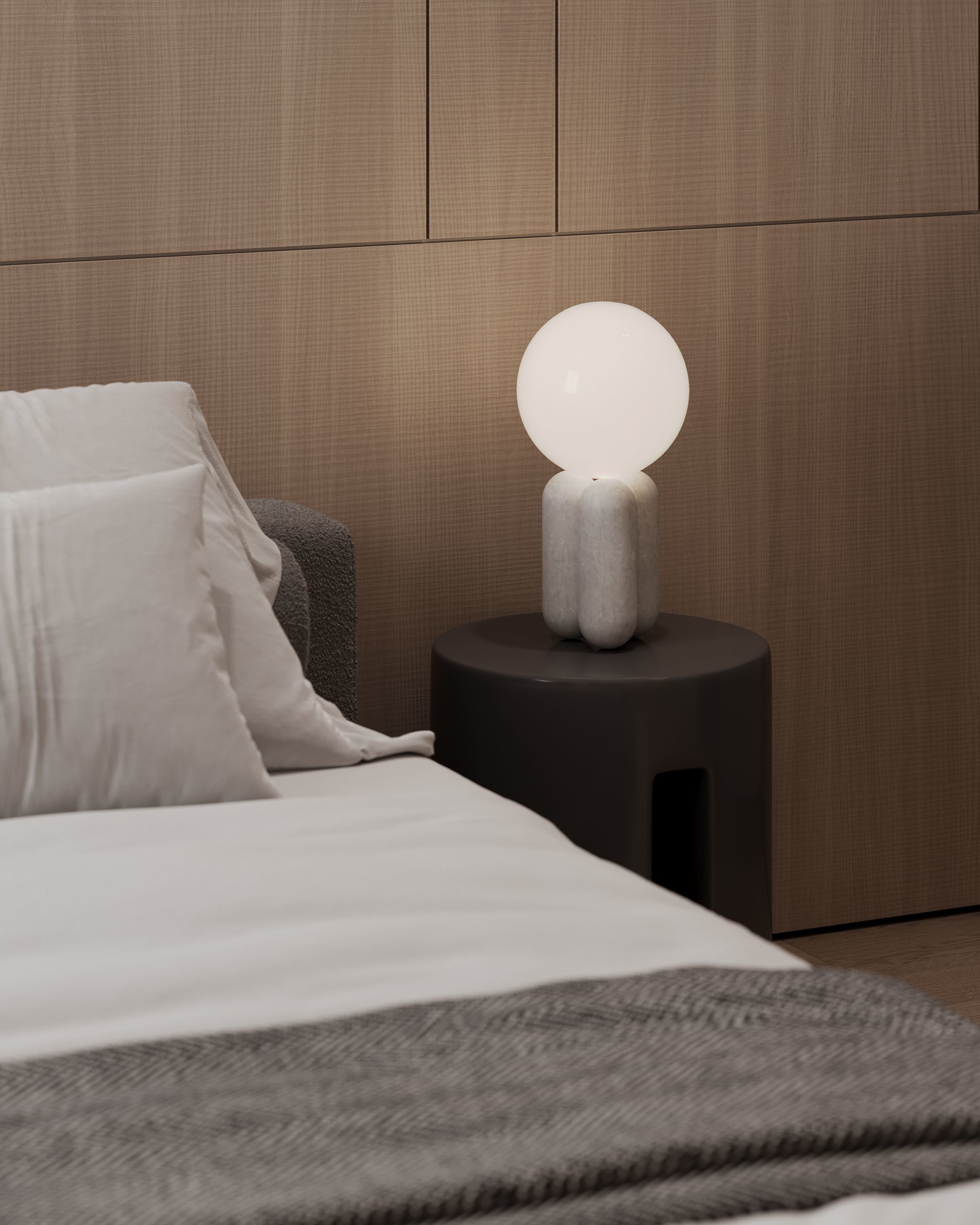 AR-24041 Bonyad House - Bedroom 3D Scene 3D model_9