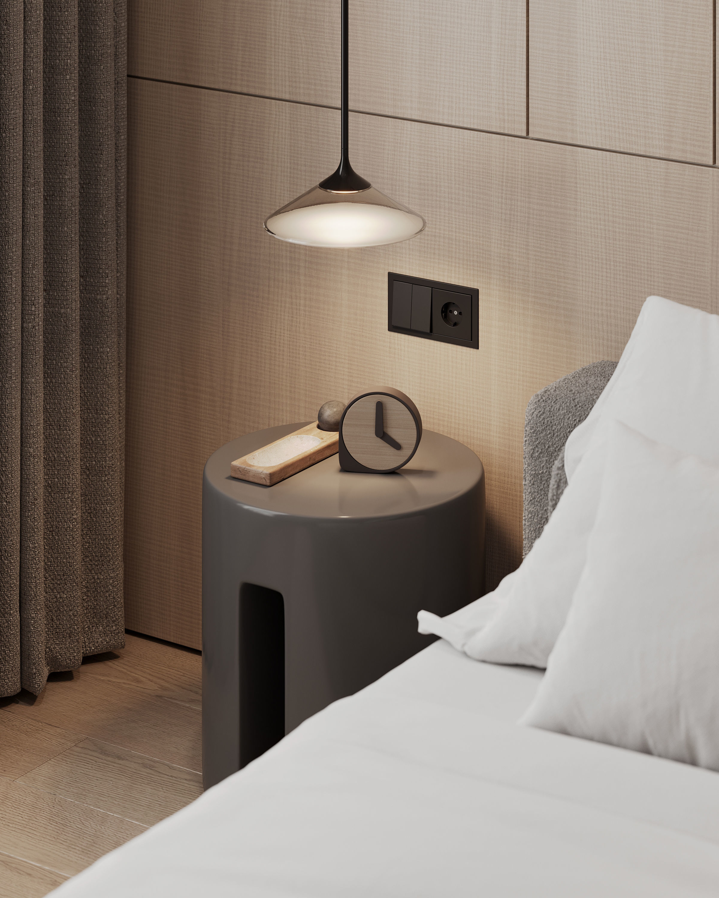 AR-24041 Bonyad House - Bedroom 3D Scene 3D model_8