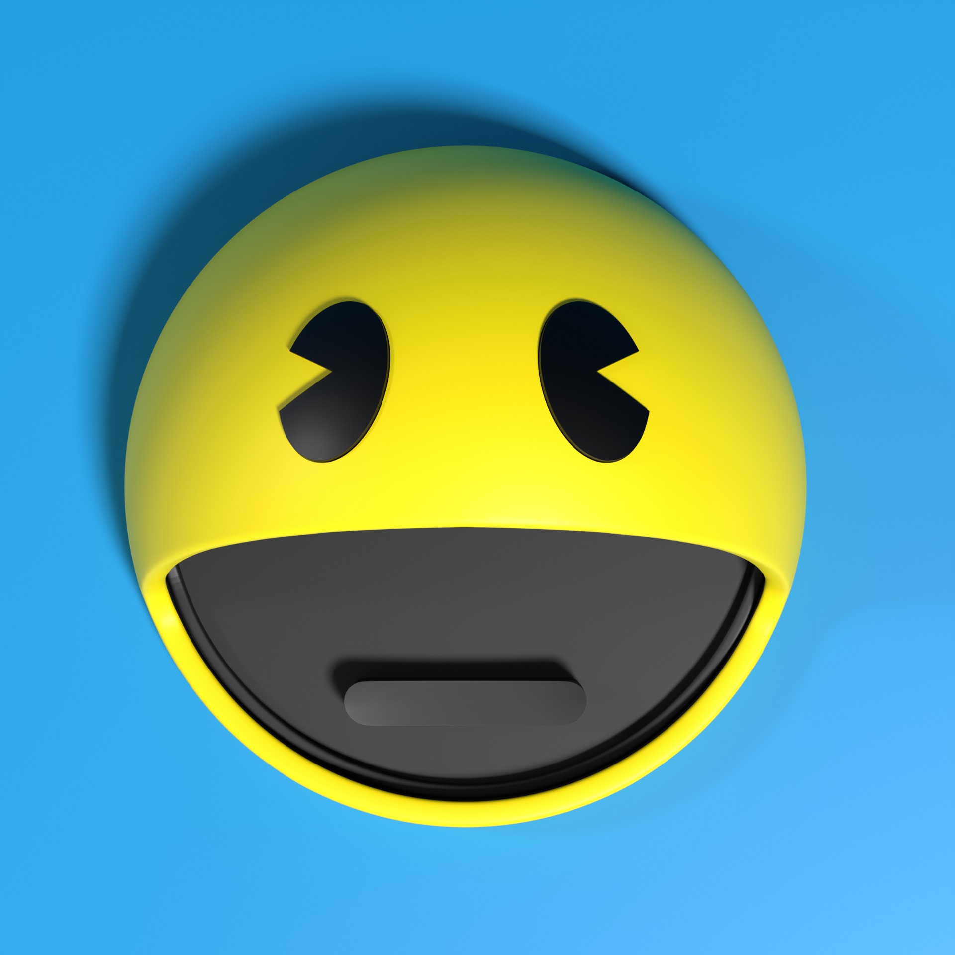 Fan Art Pac Man phone stand and speaker - 3mf available 3D print model_2