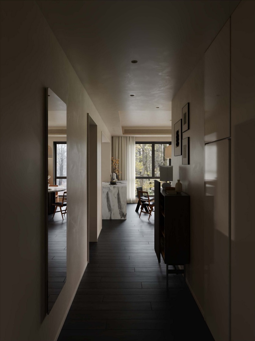 The living room restaurant 3D model_3