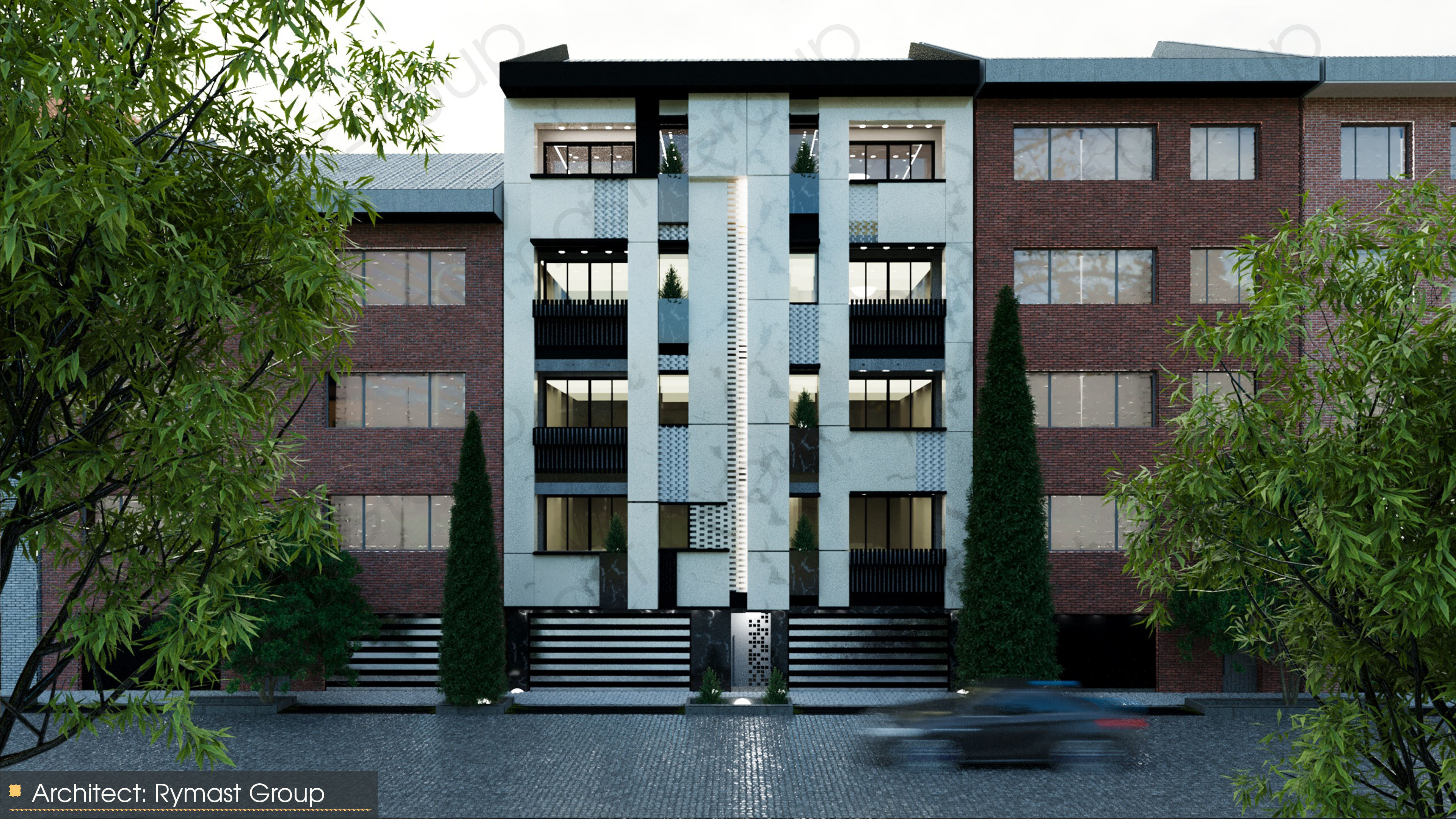 3D Model Collection Residential Apartment exterior and interior  3D model_2