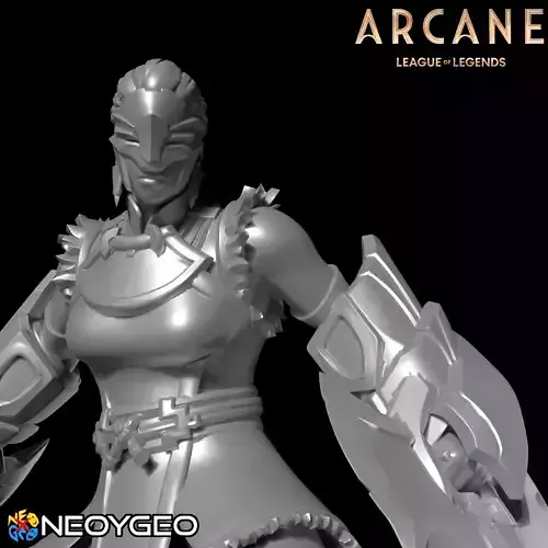 AMBESSA ARCANE IRON WILL - LEAGUE OF LEGENDS 3D print model