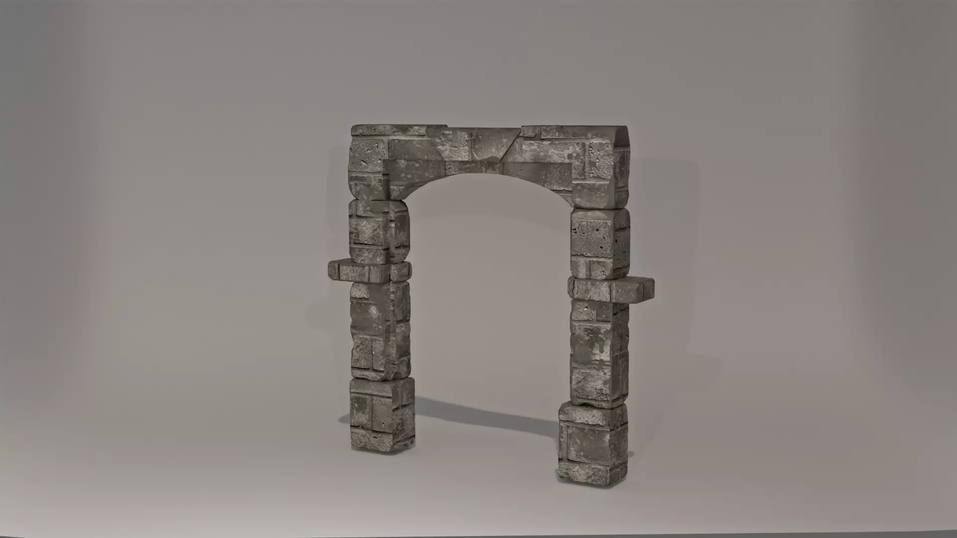 MArco para puerta Antiguo 3D model_0