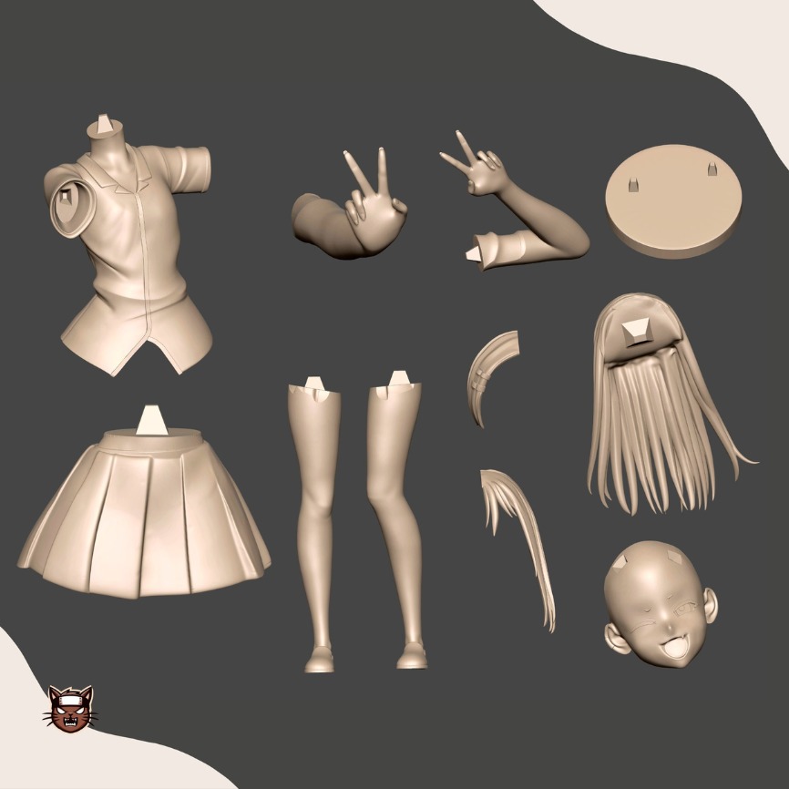 HAYASE NAGAROTO - DONT TOY WITH ME MISS NAGAROTO 3D print model_1