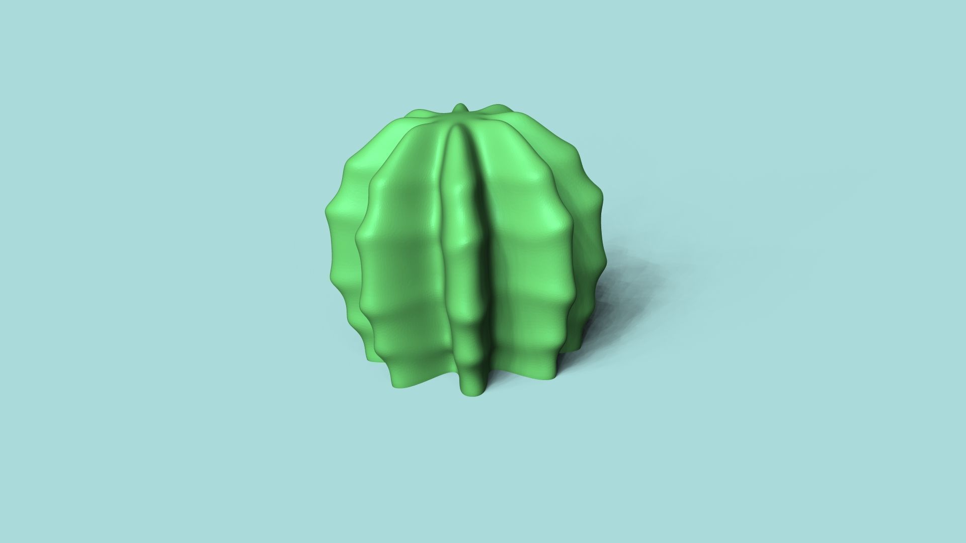 Cactus 12 - Silicon Mold Maker - Template Housing 3D print model_1