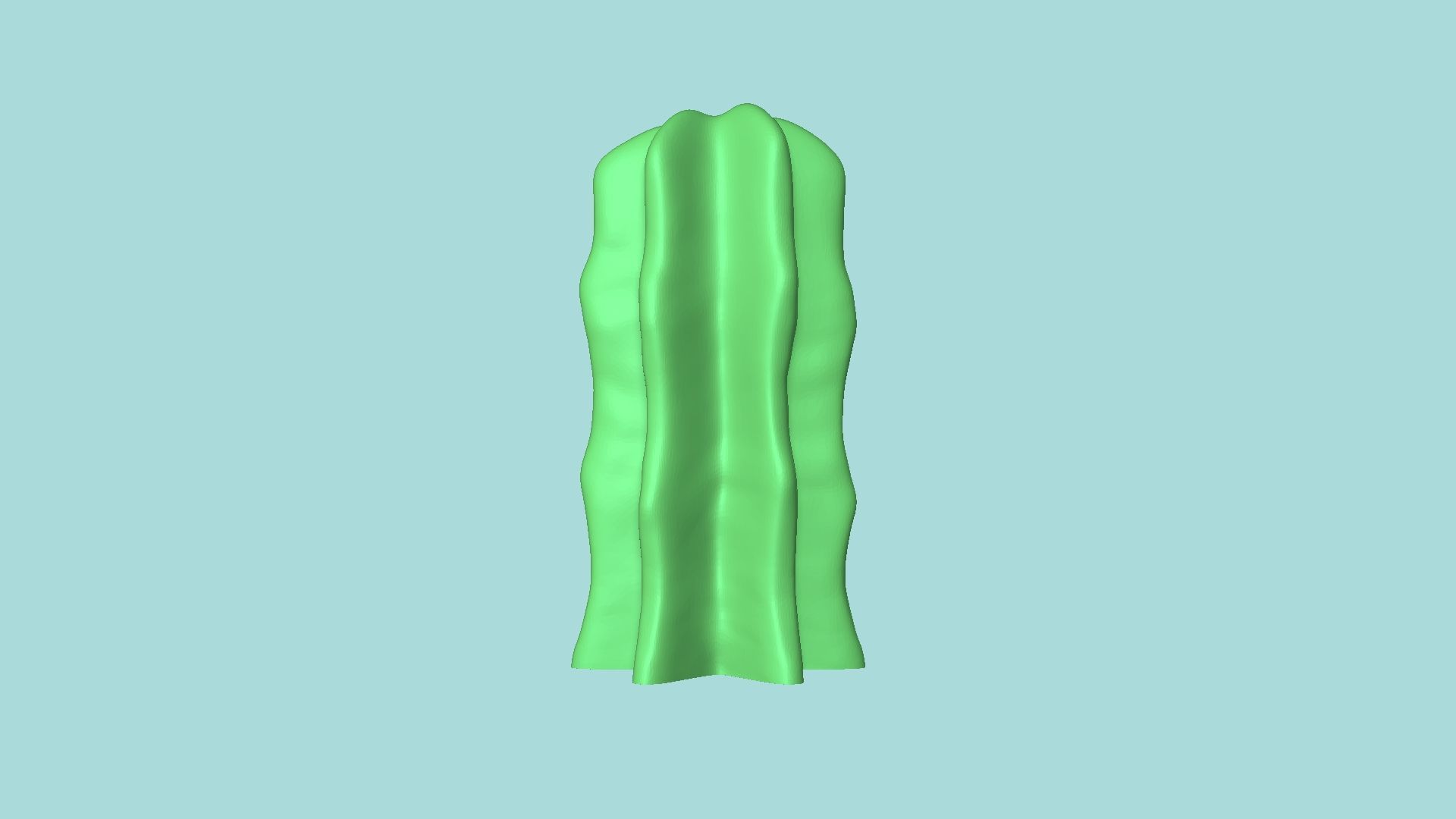 Cactus 07 - Silicon Mold Maker - Template Housing 3D print model_7