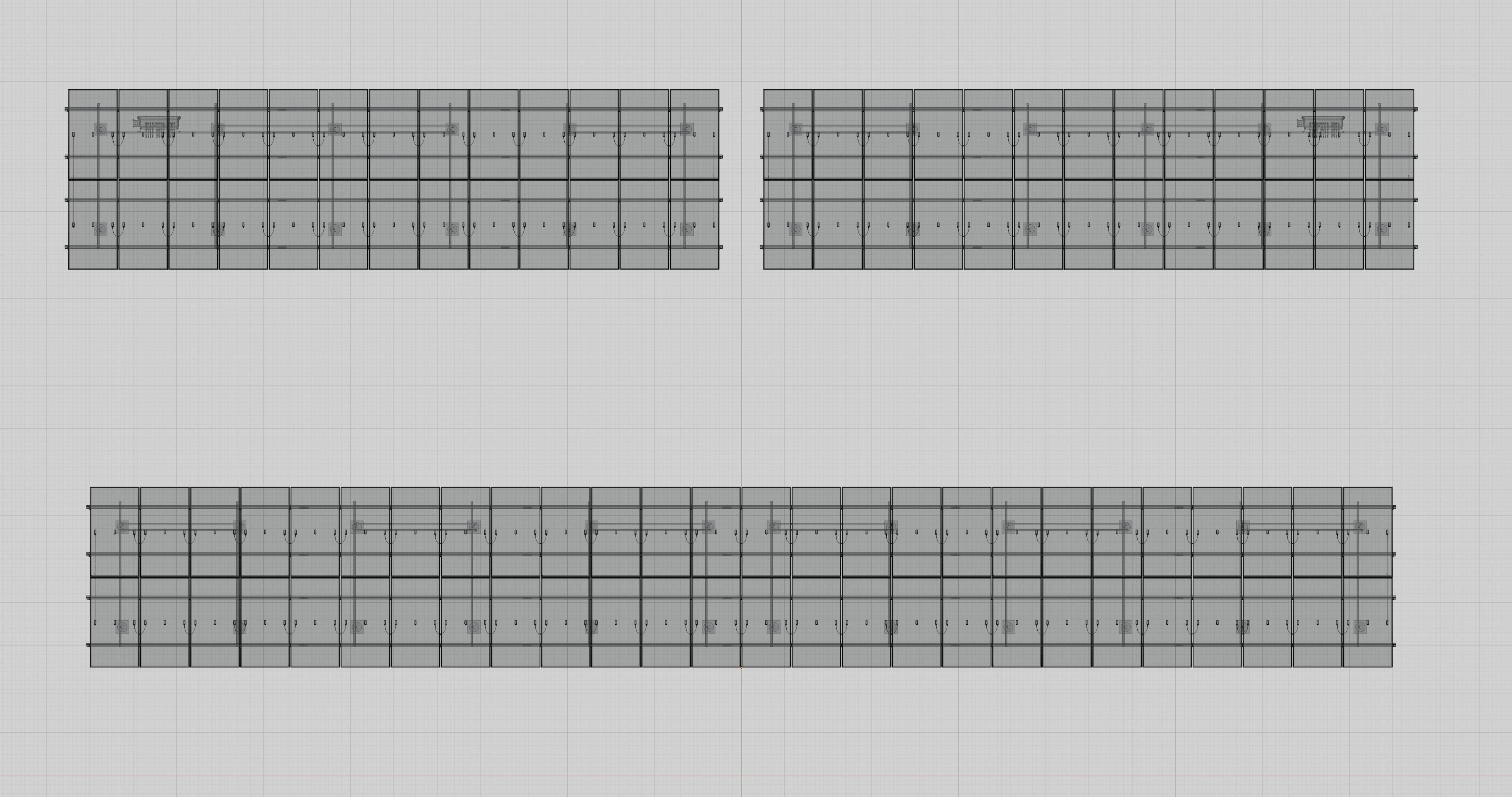 5 in 1 Solar Energy Structures 3D model_46