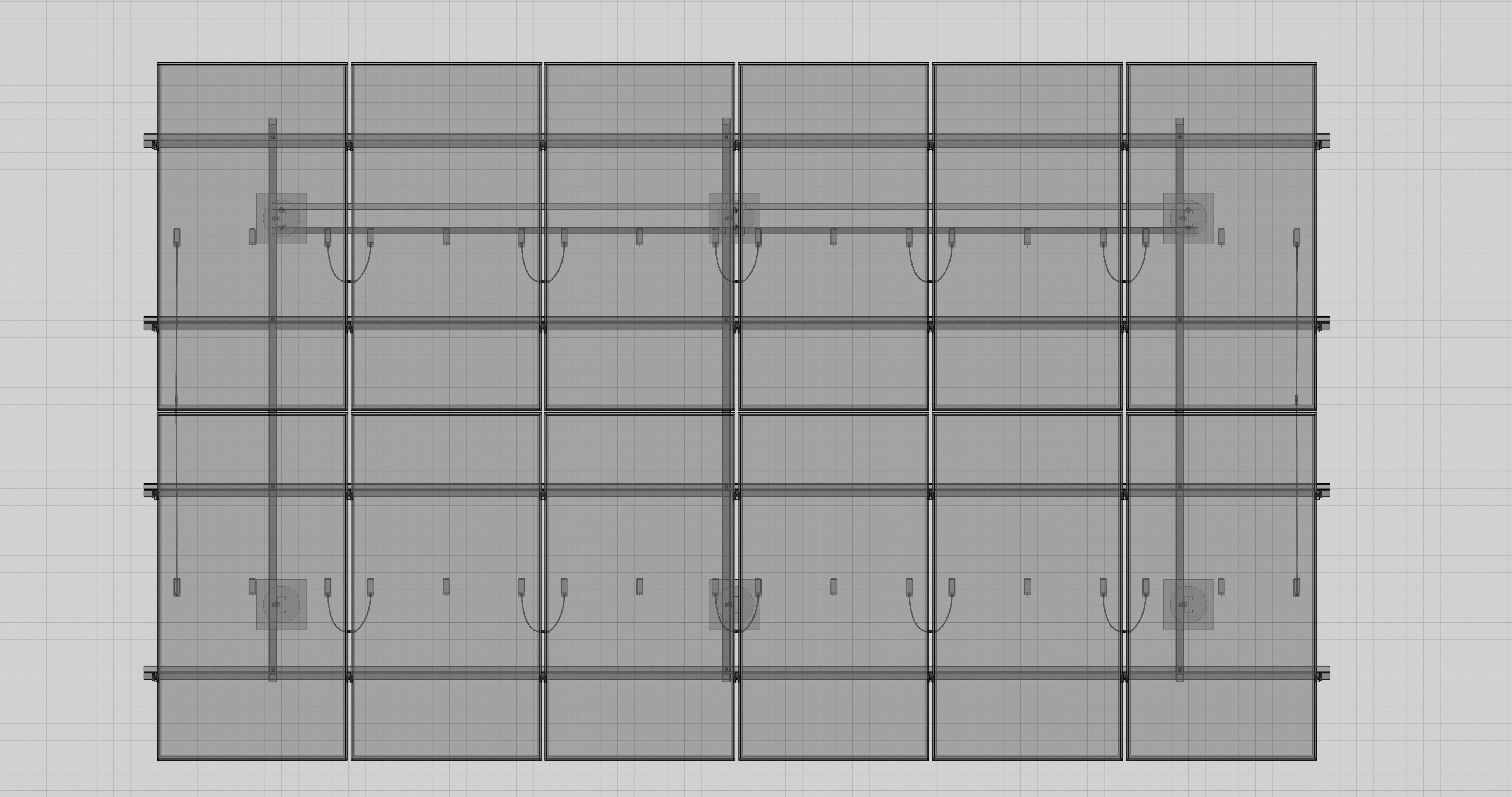 5 in 1 Solar Energy Structures 3D model_43