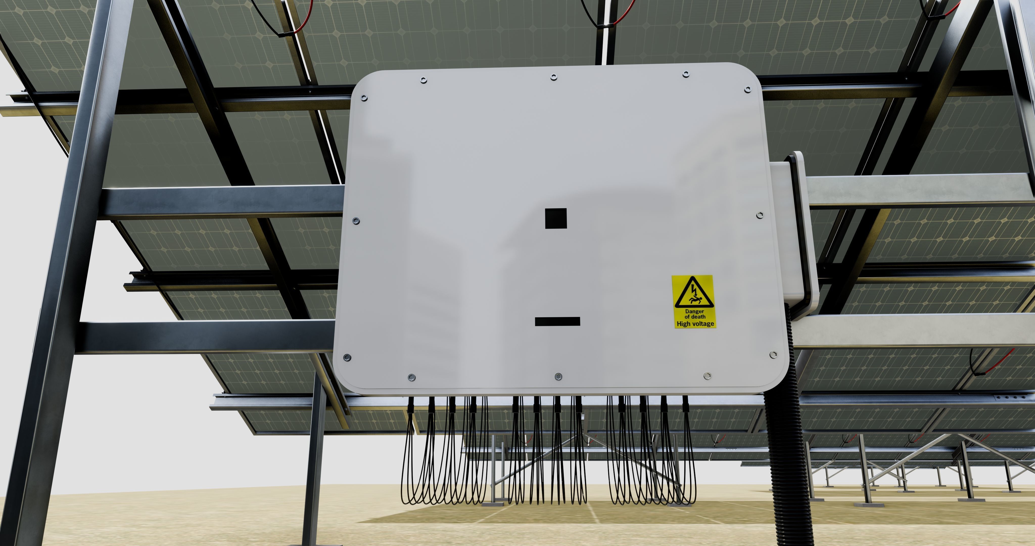 5 in 1 Solar Energy Structures 3D model_18