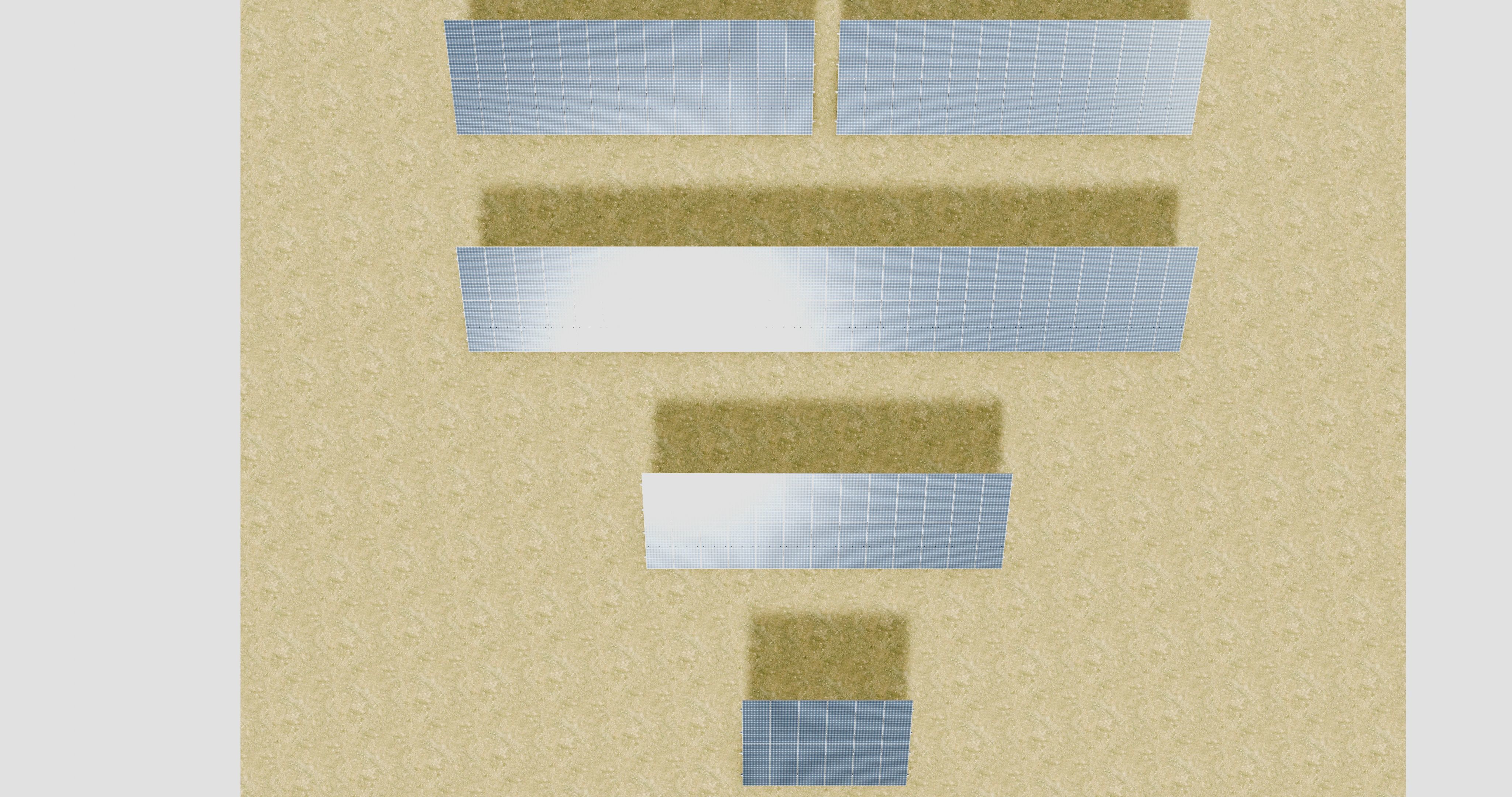 5 in 1 Solar Energy Structures 3D model_36