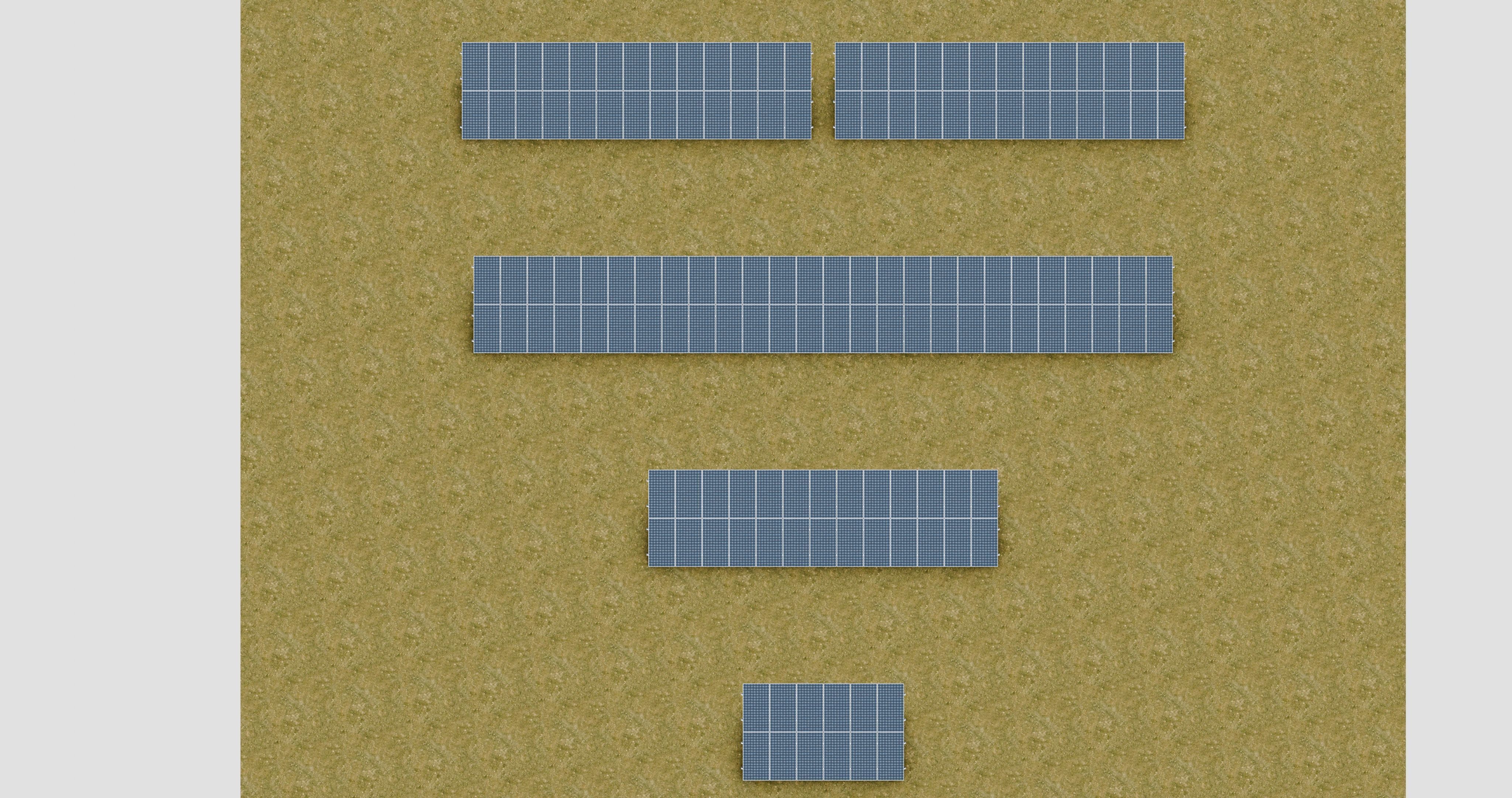 5 in 1 Solar Energy Structures 3D model_35