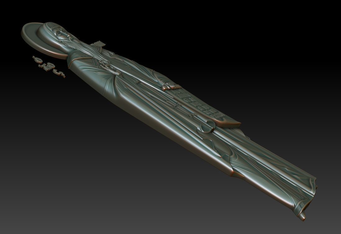 Saint Pimen the Great 3D model_3