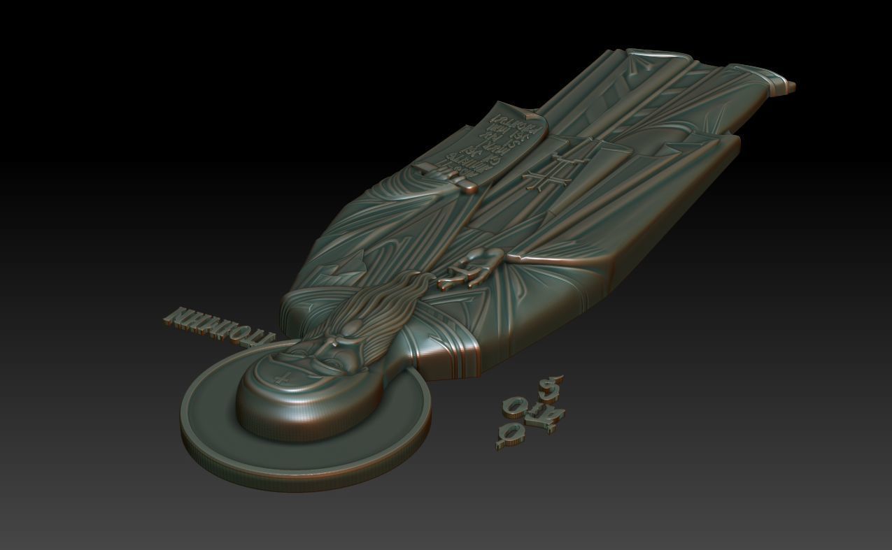 Saint Pimen the Great 3D model_8