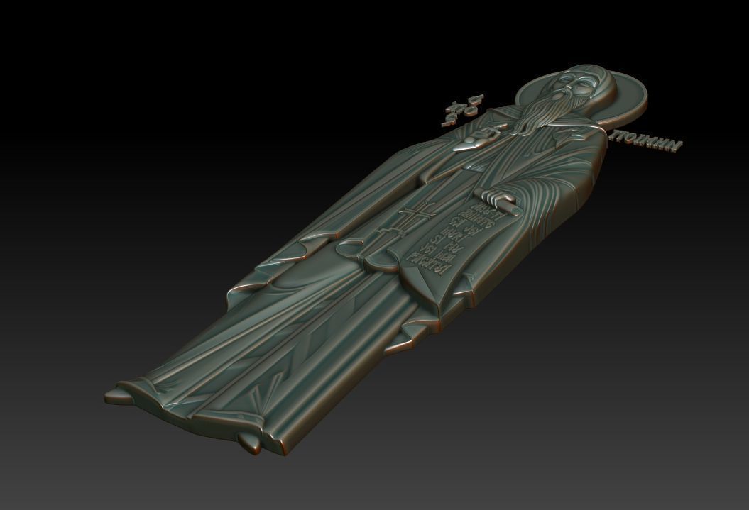 Saint Pimen the Great 3D model_4