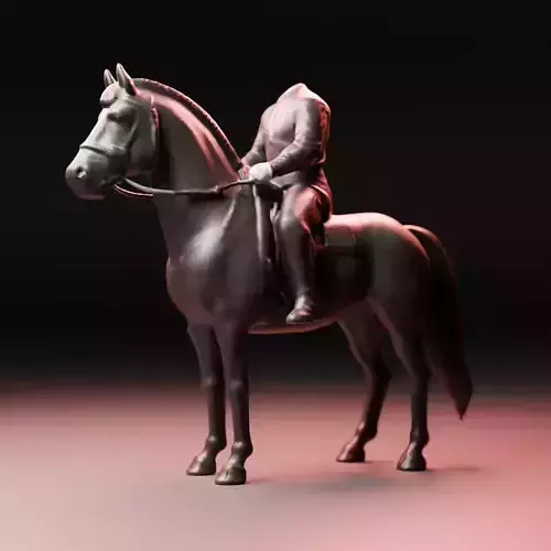 headless horseman 3D model