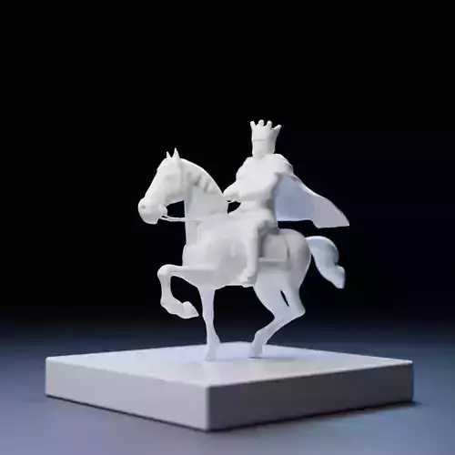 the porcelain king 3D model