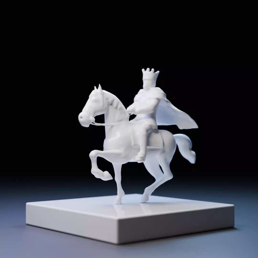 the porcelain king 3D model_0