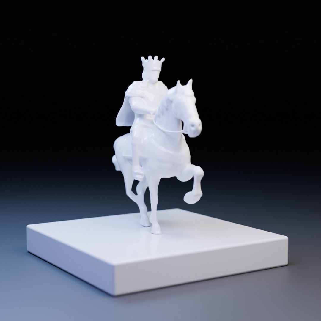 the porcelain king 3D model_2
