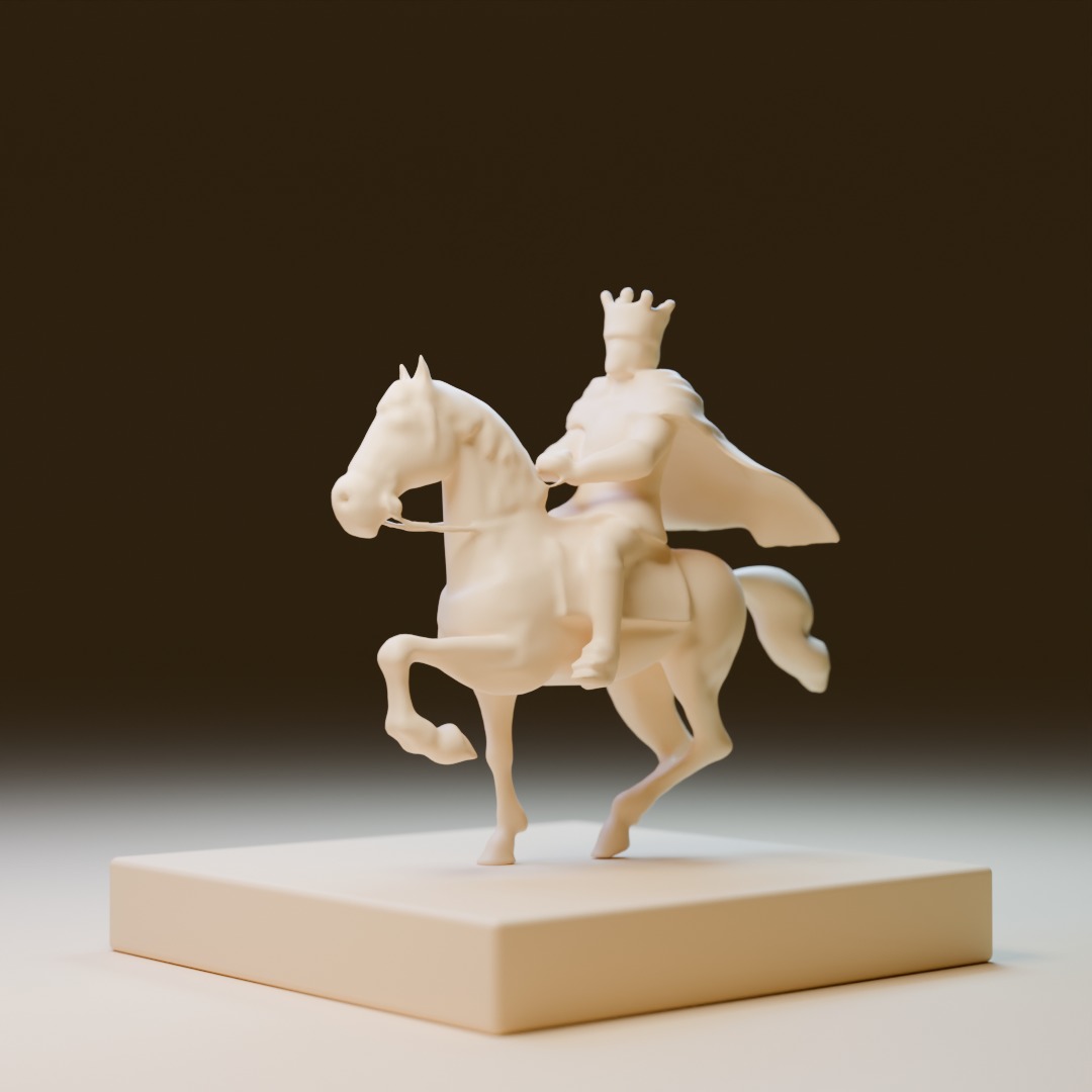 the porcelain king 3D model_1