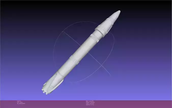 Stoke Space Nova Rocket Updated Version 3D print model