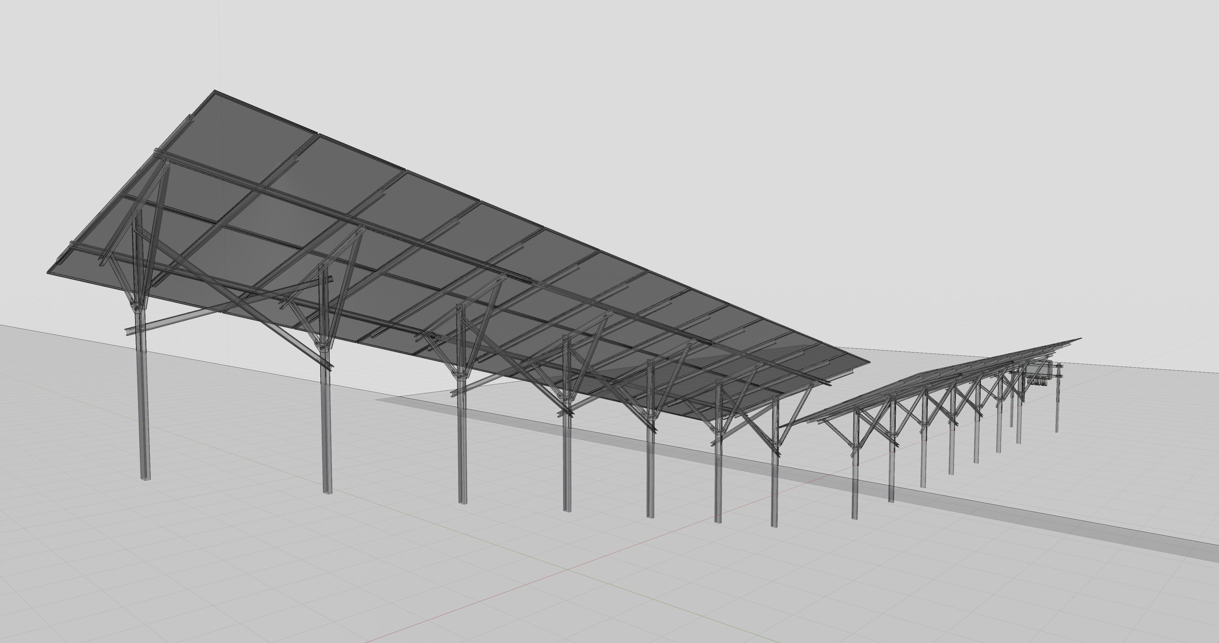 Single Column Solar Construction Type-3 3D model_51