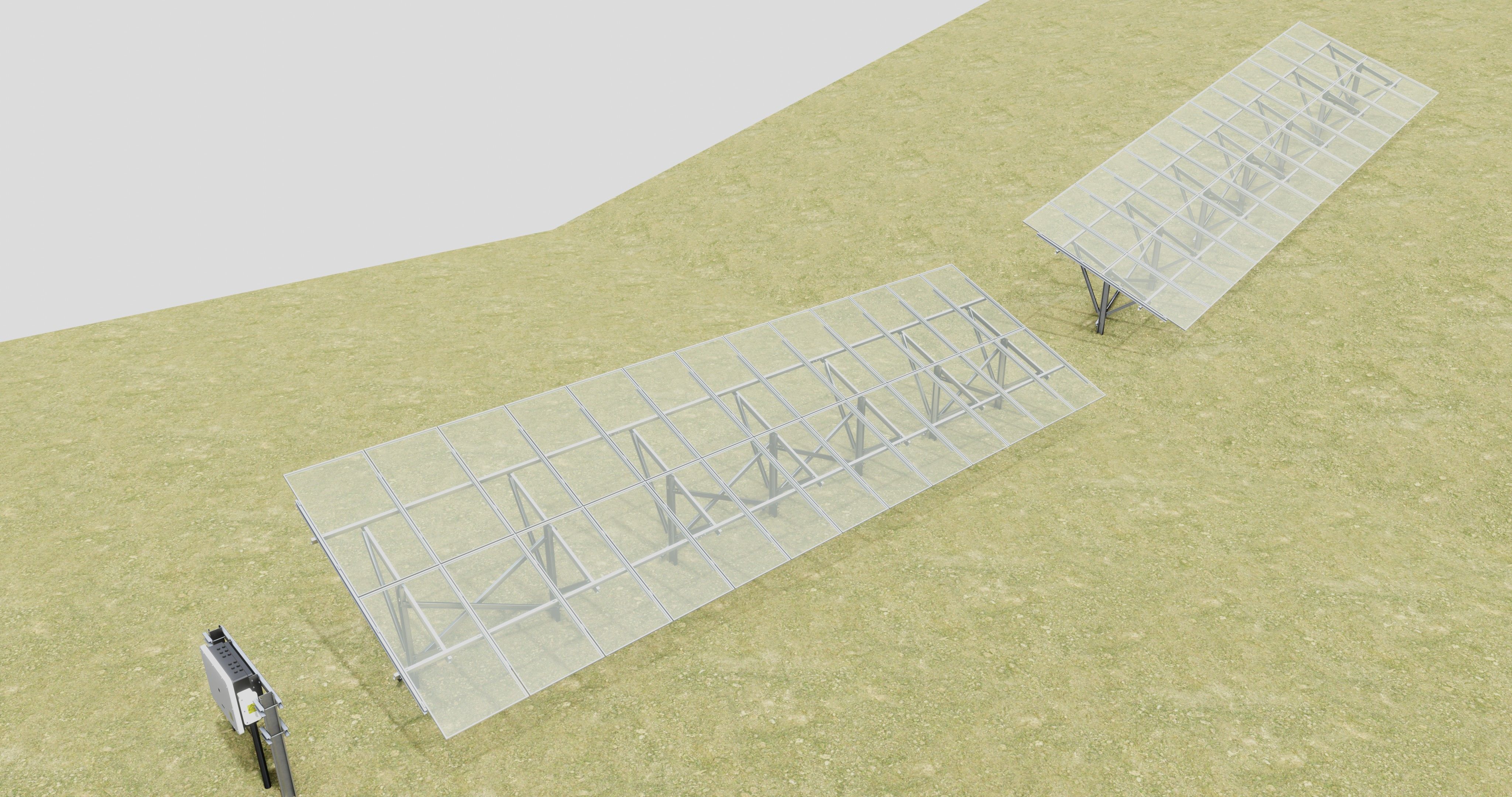 Single Column Solar Construction Type-3 3D model_20