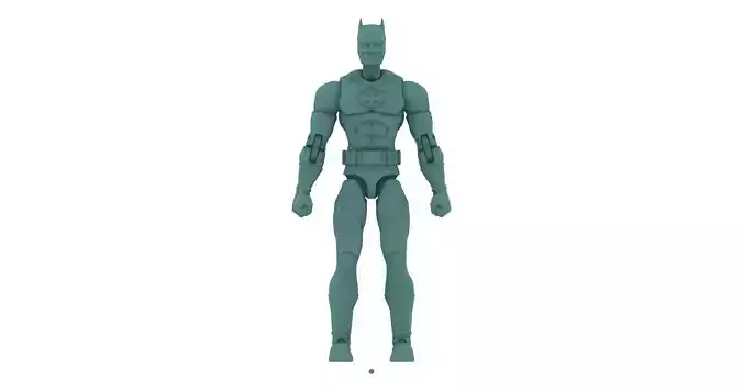 Batman Super Powers - ARTICULATED POSEABLE ACTION FIGURE 120mm 3D print model