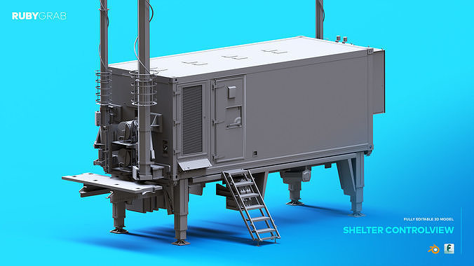 Shelter Control View 3D model