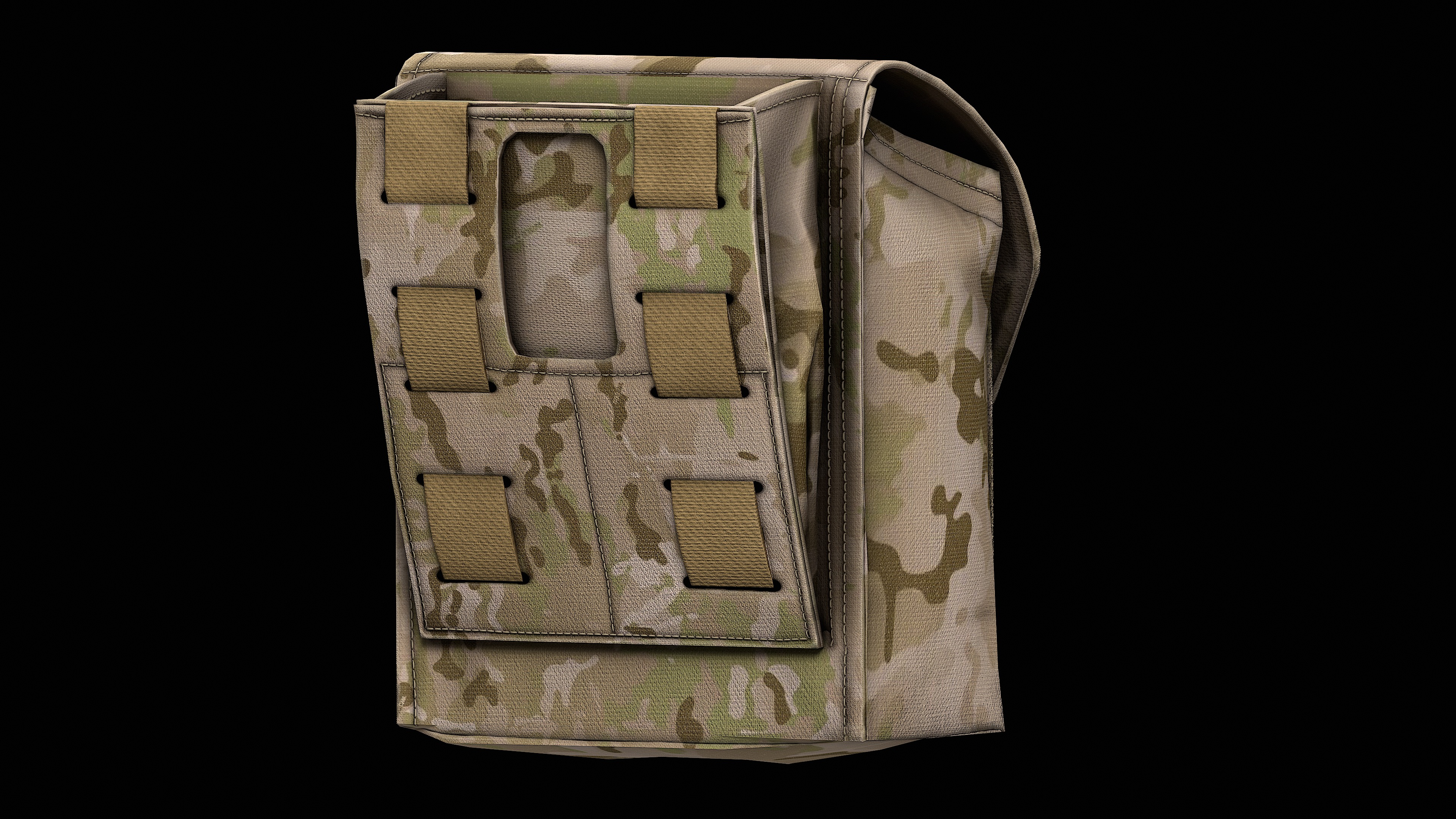 Spiritus Systems JSTA Pouch Low-poly 3D model_17